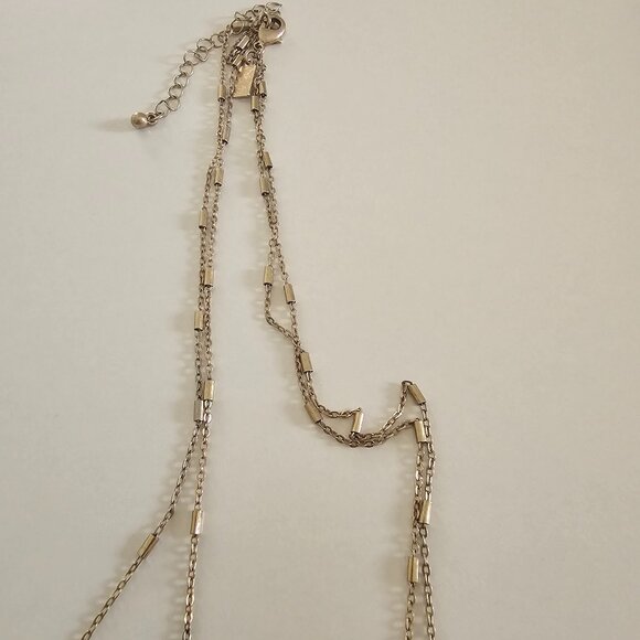 Leopard Print Long Necklace and Bangle Cuff - Picture 3 of 14